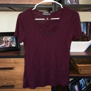 Soft Maroon Blouse